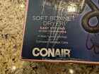 Conair Soft Bonnet Dryer Easy Styling 4 Heat speed Settings Missing Bonnet