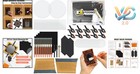 312 Pcs Trading Card Cleaning And Restoration Kit With Sleeves Clamp Tweezers