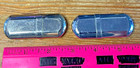 Vintage Brass No 5 Lighter Lot Of 2 Silver Brass Tone Not Working