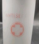 Vintage Frosted Glass Barbershop Antiseptic Comb Jar With Lid 10 5  Tall