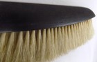 Antique Brush  Likely Ebony Wood   Pig Bristle