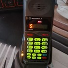 Vtg Motorola Microtac Dpc 650 Cell Phone - Powers On - Complete Box Accessories