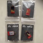 Mcdonald s Coca-cola Collaboration Pin Badge - Olympics   World Cup