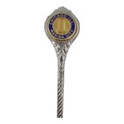 Chicago Illinois Marina City Souvenir Spoon Us Sterling Silver Collectible