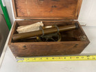 Keuffel   Esser Survey Favorite Farm Level   W  Box And Worn Papers