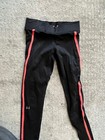 Under Armour Womens Heatgear Compression Leggings Size Small Black Adult
