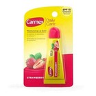 3 Tubes Carmex Daily Care Classic Lip Balm Strawberry Tube  0 35 Oz