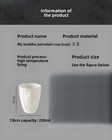 230ml Jade Porcelain Buddha Carving Teacup Water Supply Cup Buddhist Supplies