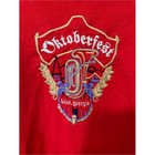 Unbranded Oktoberfest T-shirt Xl Red Graphic Tee Helen Georgia