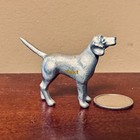 Horsing Around Stablemate 1 32 Model Scale Standing Foxhound   Cast Pewter Dog