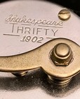 Vtg Shakespeare  thrifty  Fishing Reel Model 1902 Fe Made In The Usa