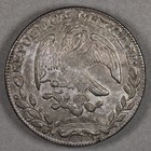 1859 Zs Mo Mexico Silver 8 Reales