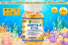 Ultra Strength Omega 3 Fish Oil Xtra Epa dha Potent  Joint Support Relief 120 Xl