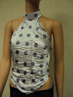 Ladies Tie Back Tank Top  100  Silk Very Sexy Top  V s  Brand New Free Shipping