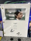 Severance Signed Autographed Pilot Full Script Adam Scott  mark S   Dan Erickson