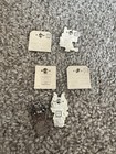 Six  Assorted Authentic  Disney Hidden Mickey Pins   