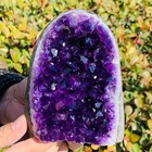 2 22lb Natural Amethyst Cluster Quartz Crystal Druzy Geode Stone Reiki Healing