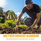 Gardening Tool Set Of 5 Heavy Duty Aluminum Garden Tools With Non-slip Rubber   