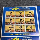 Maldives Disney Stamp Sheet Set 6 Mickey Pluto 100 Years Of Cinema Collection