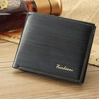 Men s Bifold Leather Wallet Credit Card Id Holder Billfold Purse