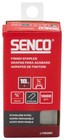 Senco L11bgbr 3 4  18 Gauge 1 4  Crown Finish Staples Stainless Steel Finish    