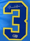 Rollie Fingers Signed Milwaukee Brewers Custom Jersey Beckett Witness Bas Coa