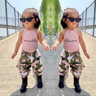 Toddler Kids Baby Girls Clothes Tops Tee T-shirt   Long Pants Casual Outfits Set