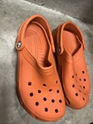 Crocs Crocband Clogs Unisex Orange Slip-on Slingback Comfort -6 Men  8 Women   s