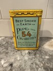 Vintage Granulated 54 Pocket Tobacco Tin  John Weisert - Nice Condition - Empty