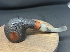 Vintage Italian Briar Bowl Bent Stem Pipe