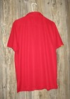 Sr Speed Your Run German Designed Dry Fit Red Polo Shirt Men s Size Large Golf