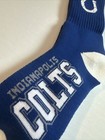 Indianapolis Colts Adult Socks Fbf 4-stripe 4 Pair Pack- Large New Free Ship  d 