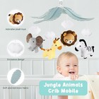 Animals Crib Mobile For Boys   Girls - Safari Baby Mobile For Crib With Upgra   