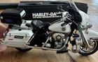 Harley Davidson 1 12 Scale Authentic Die-cast Metal Replica With Box And Helmet 