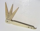 Antique Civil War Era Ivory Dental Hygiene Tool Toothpick Rare