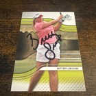 2012 Sp Authentic Golf Card Brittany Lincicome Signed Autograph Lpga B