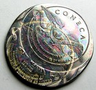Coneca 25th Anniversary - Silver Clad Rare - Error Double Struck - Monster Tone