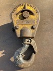 Robbins And Myers 1 Ton Crane Snatch Block With Bullard Locking Swivel Hook