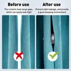 20 Pairs Curtain Magnets Closure Curtain Magnets Clips To Prevent Lights Leak   