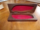 Vintage Us Case Xx Buffalo Folding Knife Wooden Box Case Holder Display No Knife