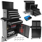 Rolling Tool Chest With Drawers Tool Organization Box Storage Cabinet For Garage