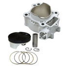 Cylinder Piston For 2004-2009 Honda Crf250r Rebuild Kit Top End Gasket 12 9 1