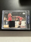 Michael Jordan Game Worn Jersey Swatch 2021 Jersey Fusion Rare Air