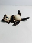 Hagen Renaker Siamese Cat Kitten Laying On Back Cat Figurine Blue Eyes