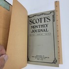 Antique Stamp Book Hardcover Scott s Monthly Journal March 1923 To Feb 1924
