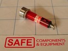 Bn-5668-2-r Neon Panel Lamp Red Indicator Light 10mm Shrouded 200-250v F42-3