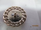 Chanel 2 Buttons   23 Mm  Taupe  Gold Tone  Metal    This Is For 2