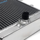 Water Aluminum Radiator For Yamaha Grizzly 550 700 Yfm550fg Yfm700fg 07 10 11-14