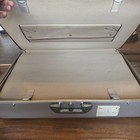 Vintage Halliburton Pre Zero Luggage Suitcase Rare Hangers See Pics 25x18x8