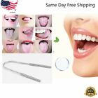 Tongue Scraper Cleaner Stainless Steel Dental Fresh Breath Cleaning Oral Tounge